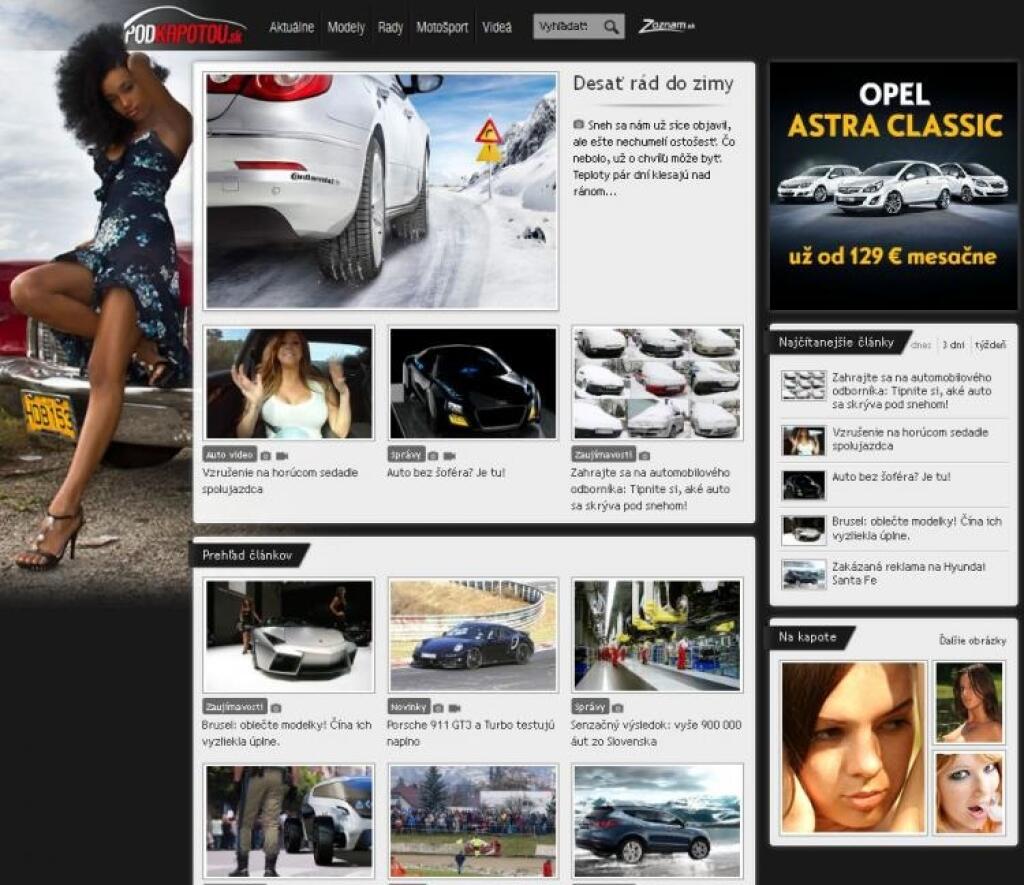 Nový autoweb Zoznamu vznikol pre ukončenie spolupráce s Auto motor a šport