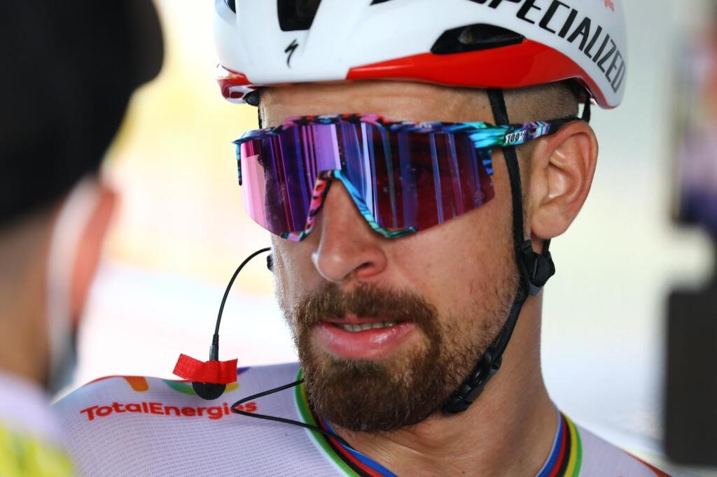 Peter Sagan po 4. etape na Tour de France.