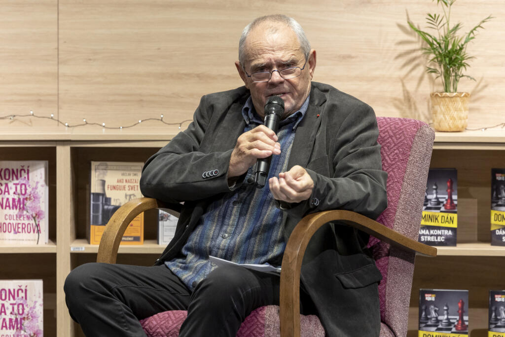 Milan Kňažko: Prišiel pokrstiť knihu bývalého oponenta.