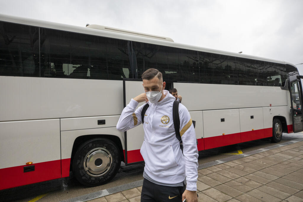 Odlet slovenskej futbalovej reprezentácie do Ruska