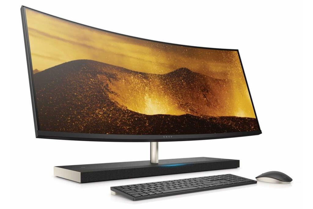 HP Envy Curved AiO 34 predná strana