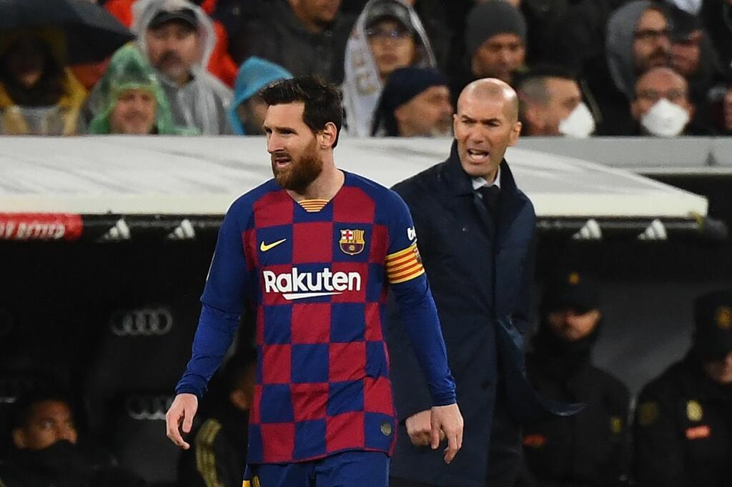Lionel Messi a Zinedine Zidane.
