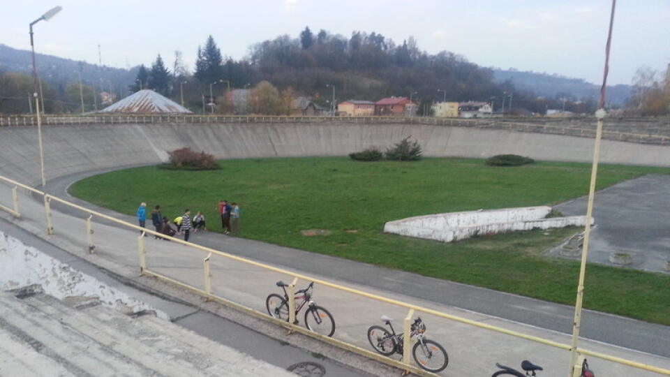 VELODRÓM: Je jediný na Slovensku a nutne potrebuje rekonštrukciu.