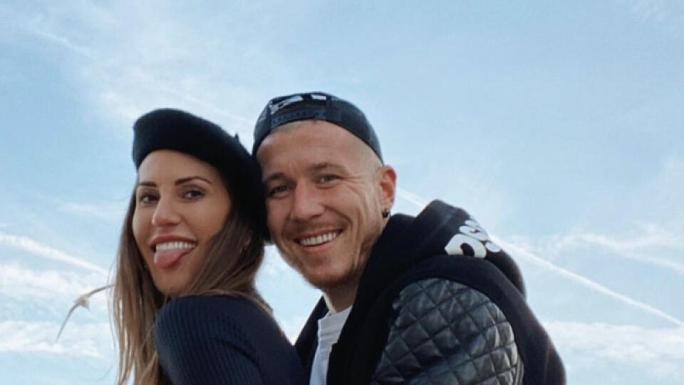 Juraj Kucka s partnerkou