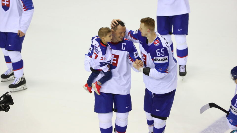 Laco Nagy sa rozlúčil s kariérou v Košiciach počas hokejového šampionátu.