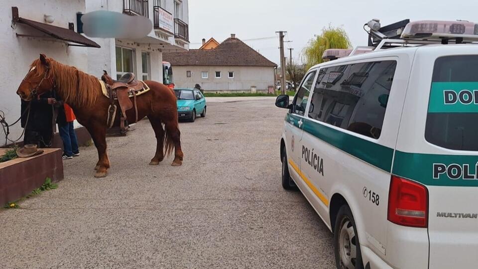 Kôň ušiel svojmu jazdcovi, vyplašene behal po ceste medzi obcami na Záhorí.