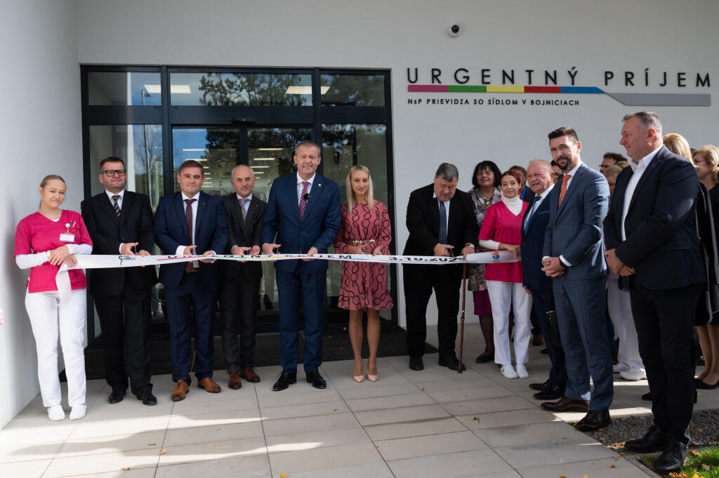 Otvorenie Urgentného príjmu NsP Prievidza so sídlom v Bojniciach