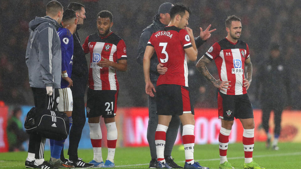 Southampton prehral s Leicesterom 0:9.