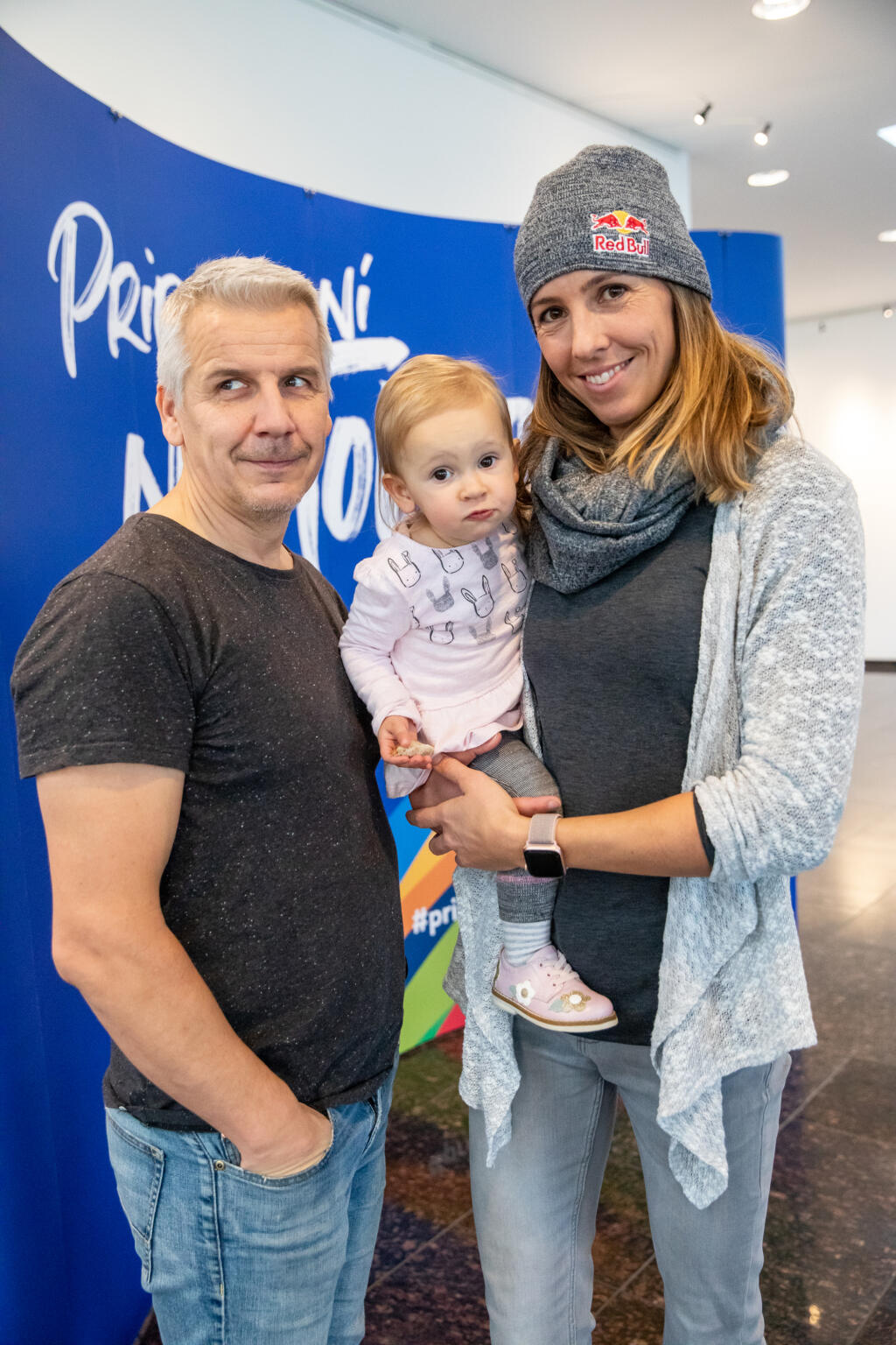 Vodná slalomárka Janka Dukátová a jej partner Róbert Orokocký sú hrdými rodičmi dcérky Lívie.
