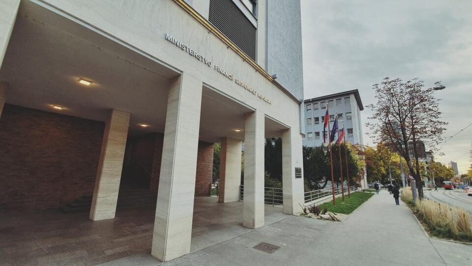 Ministerstvo financií.