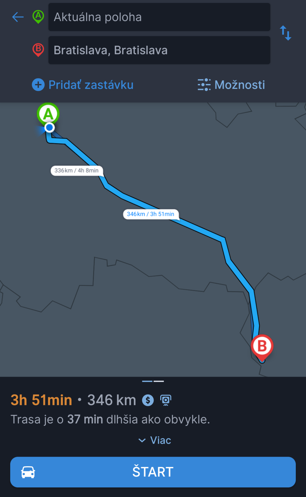 Navigácia Sygic