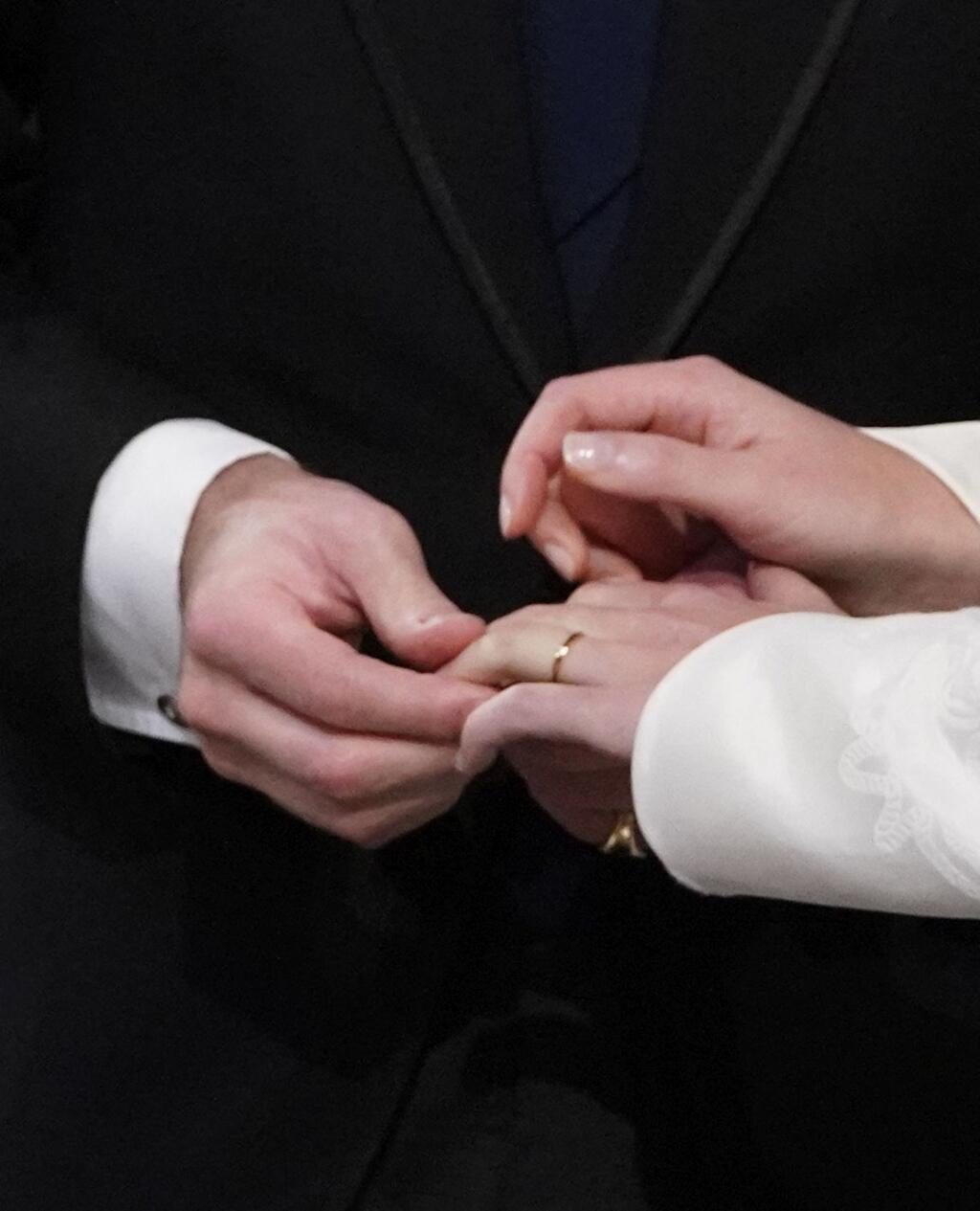 Svadba princeznej Eugenie a Jacka Brooksbanka.
