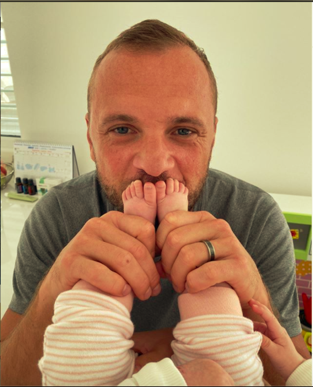 Marián Gáborík si otcovské povinnosti užíva.