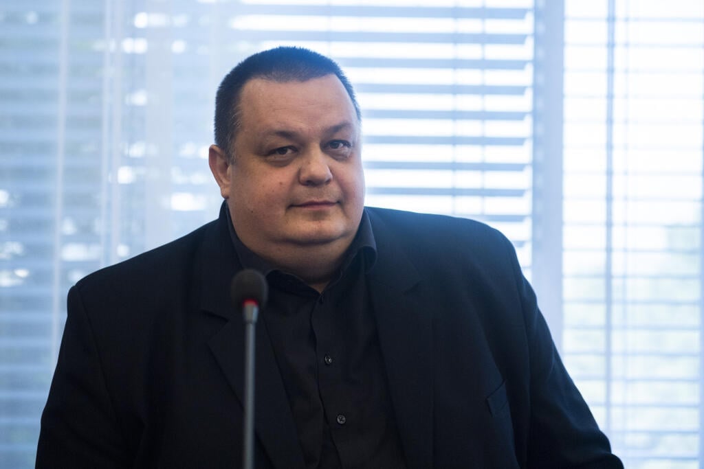Na snímke hlavný hygienik SR Ján Mikas počas zasadnutia Ústredného krízového štábu k aktuálnej situácii a krokom v súvislosti s vojnou na Ukrajine v Bratislave 31. mája 2022. FOTO TASR - Jaroslav Novák