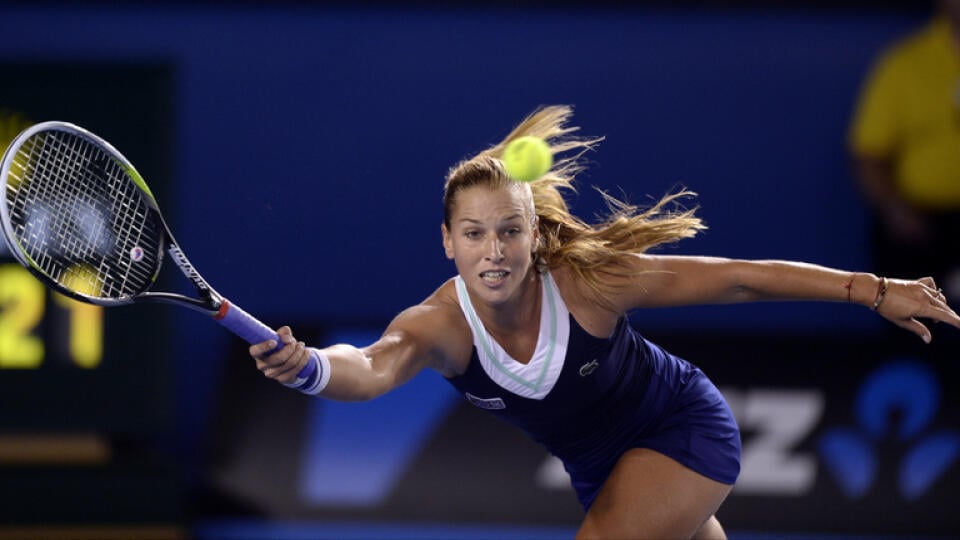 Dominika Cibulková neuspela vo svojom prvom grandslamovom finále.