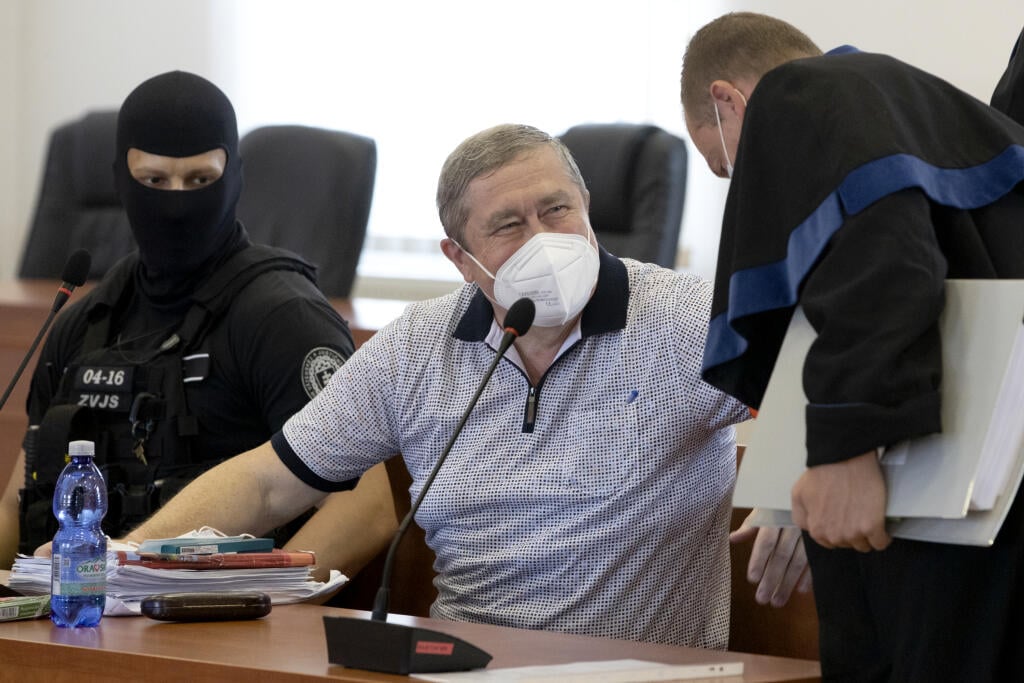 Bývalý šéf úradu Špeciálnej prokuratúry Dušan Kováčik na pojednávaní na Špecializovanom trestnom súde v Pezinku 7. júla 2021.