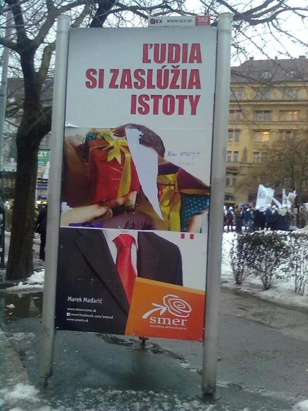 Najhorší bilbord predvolebnej kampane všetkých čias