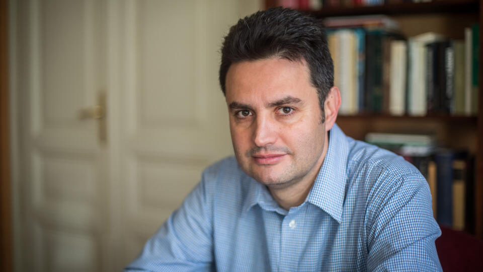 Péter Márki-Zay, primátor mesta Hódmezővásárhely a spoločný kandidát opozície na post maďarského premiéra