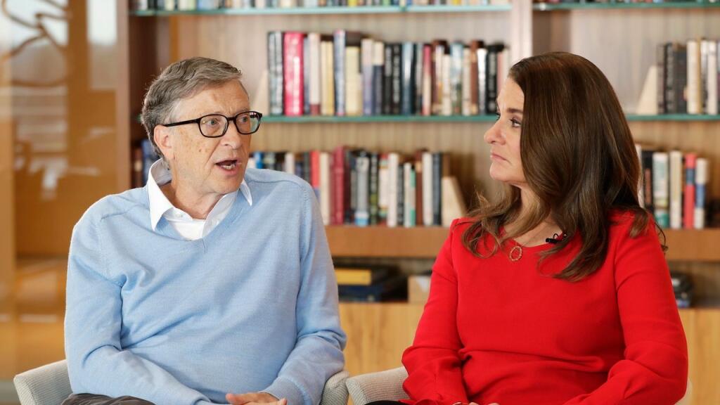 Bill Gates s bývalou manželkou Melindou.
