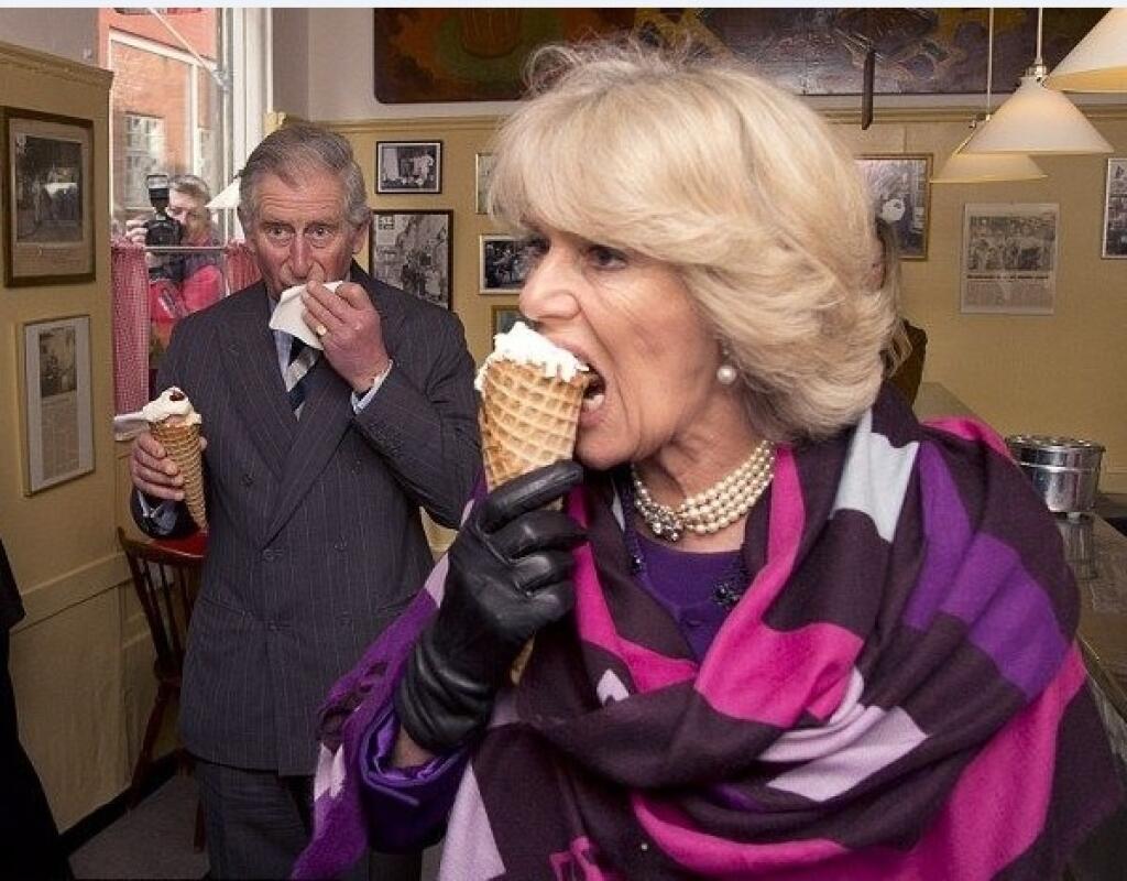Camilla a Charles so zmzlinou.