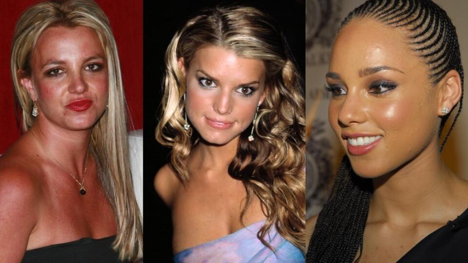 Britney Spears, Jessica Simpson, Alicia Keys