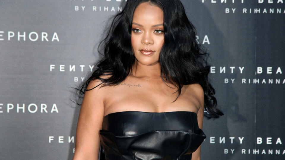 Milan,,Italy,-,April,05:,Rihanna,Attends,Sephora,Fenty,Beauty