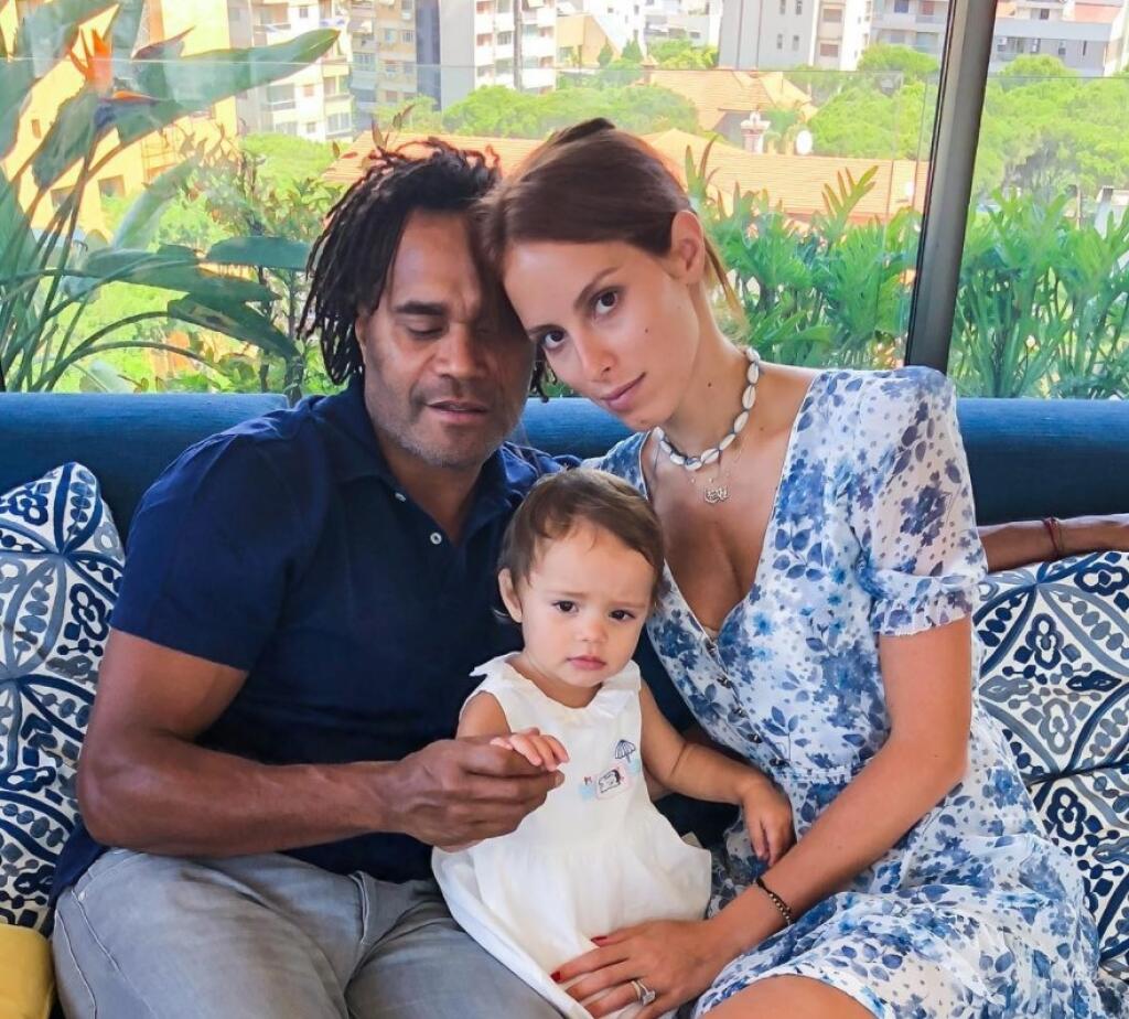 Karembeu a Chamounová si povedali áno v roku 2017.