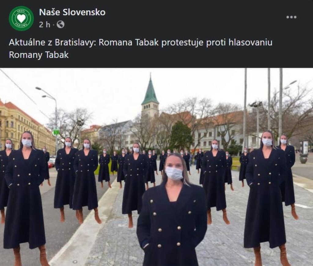 Romana Tabák je na slovenskom internete vďačným objektom vtipov. Inak tomu nebolo ani po jej poslednom konaní.