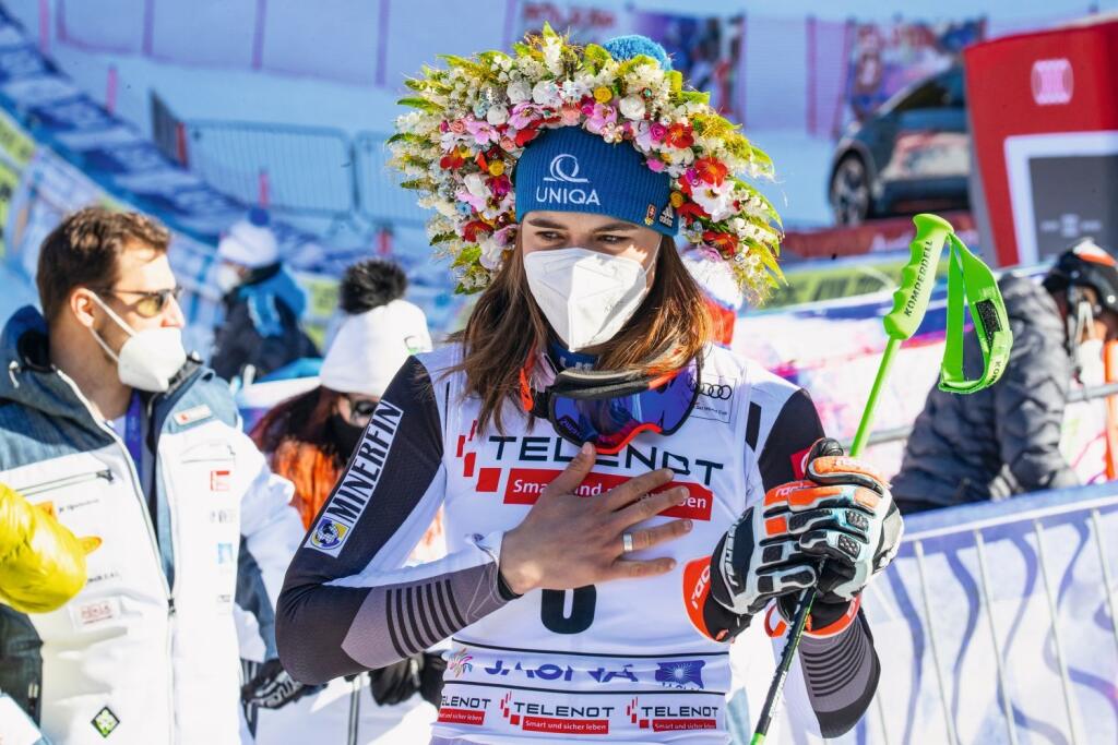 P7D: SKI WORLD CUP JASNÁ - GS - 2. KOLO - PETRA VLHOVÁ