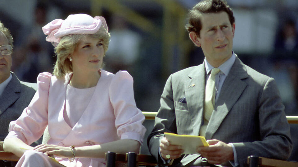 1983: Princezná Diana a princ Charles.