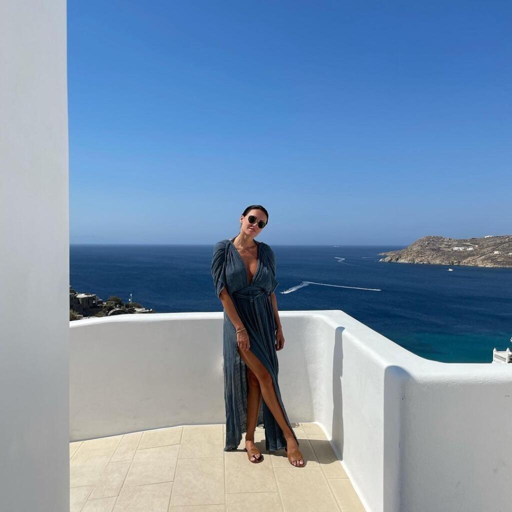 Šebestová si za útočisko vybrala slávny Mykonos.