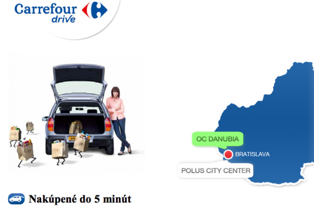 Carrefour spustil pre Bratislavu online predaj