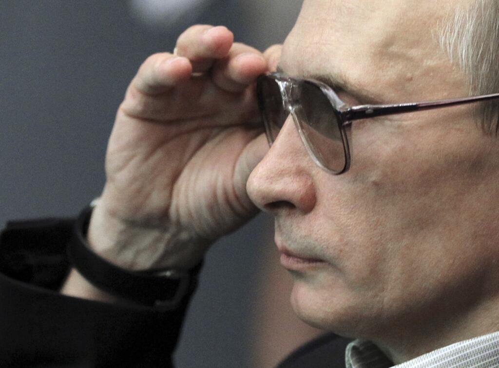 Vladimir Putin okuliare 3D vizualizaèné centrum