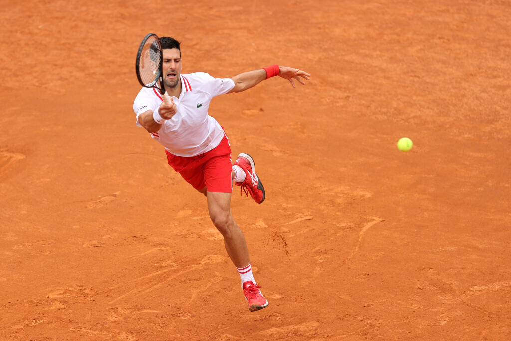 Novak Djokovič na turnaji v Ríme.