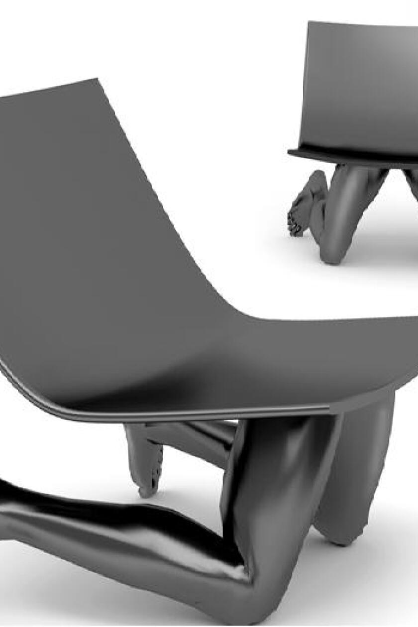 Human chair. Аллен Джонс Chair. Человеческая мебель. Скульптура стул.