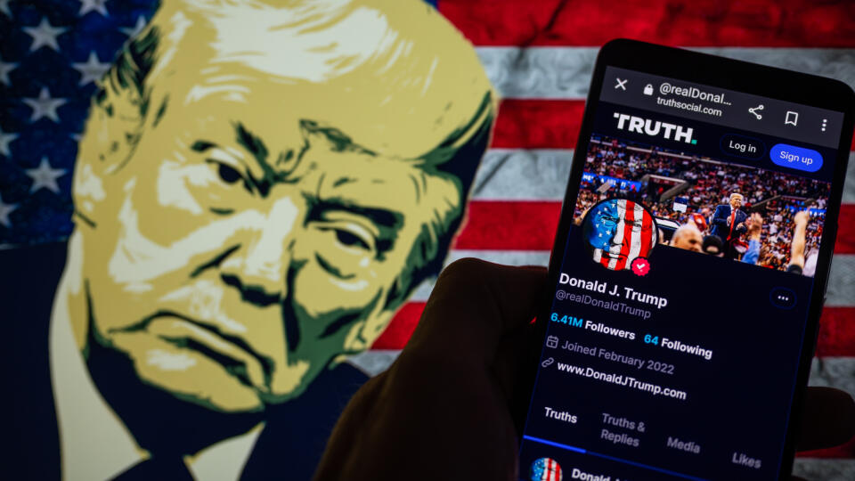 Donald J. Trump - Truth Photo Illustration