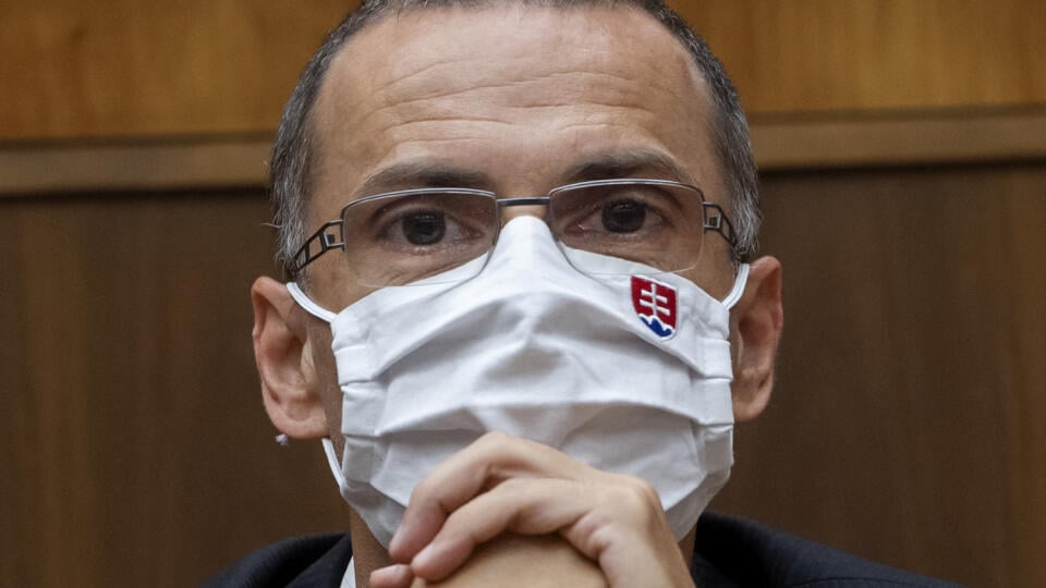 Na snímke generálny prokurátor SR Maroš Žilinka počas rokovania 40. schôdze Národnej rady SR (NR SR) v stredu 29. septembra 2021 v Bratislave. FOTO TASR - Martin Baumann