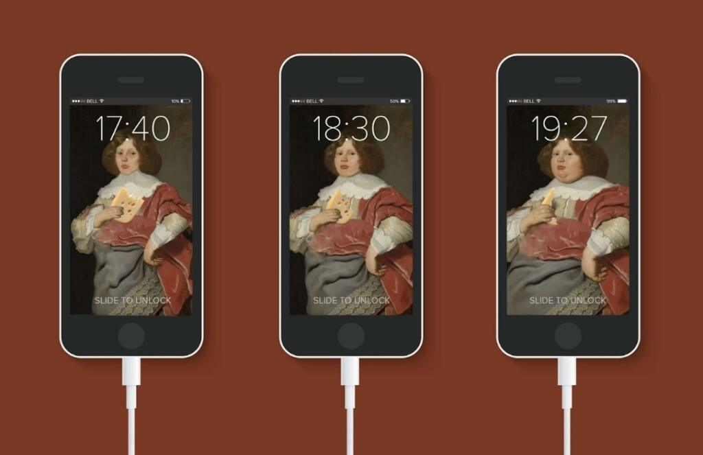 Projekt Battery level zo súťaže Rijksstudio Award.