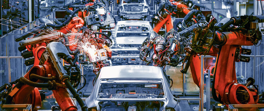 robot vyroba