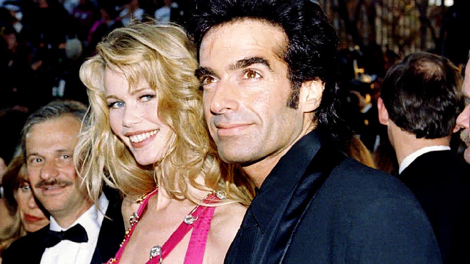 David Copperfield a Claudia Schiffer boli spolu 6 rokov.