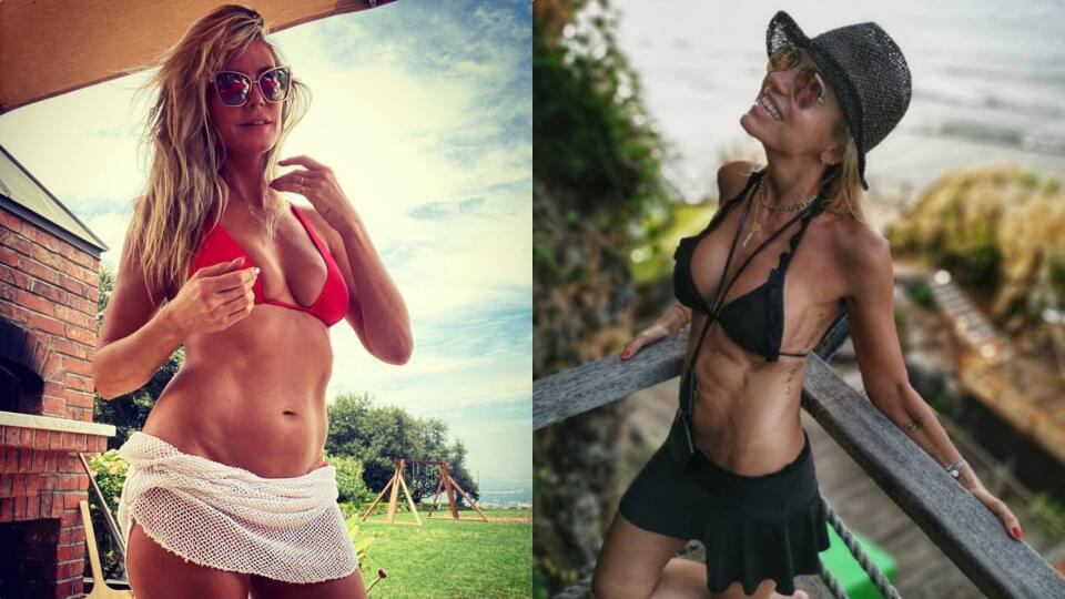 Modelka Heidi Klum (47) a speváčka Dara Rolins (47) často zverejňujú na sociálnych sieťach podobné zábery. Obe sa môžu pochváliť nielen krásou, ale aj vypracovanými, ukážkovými postavami.