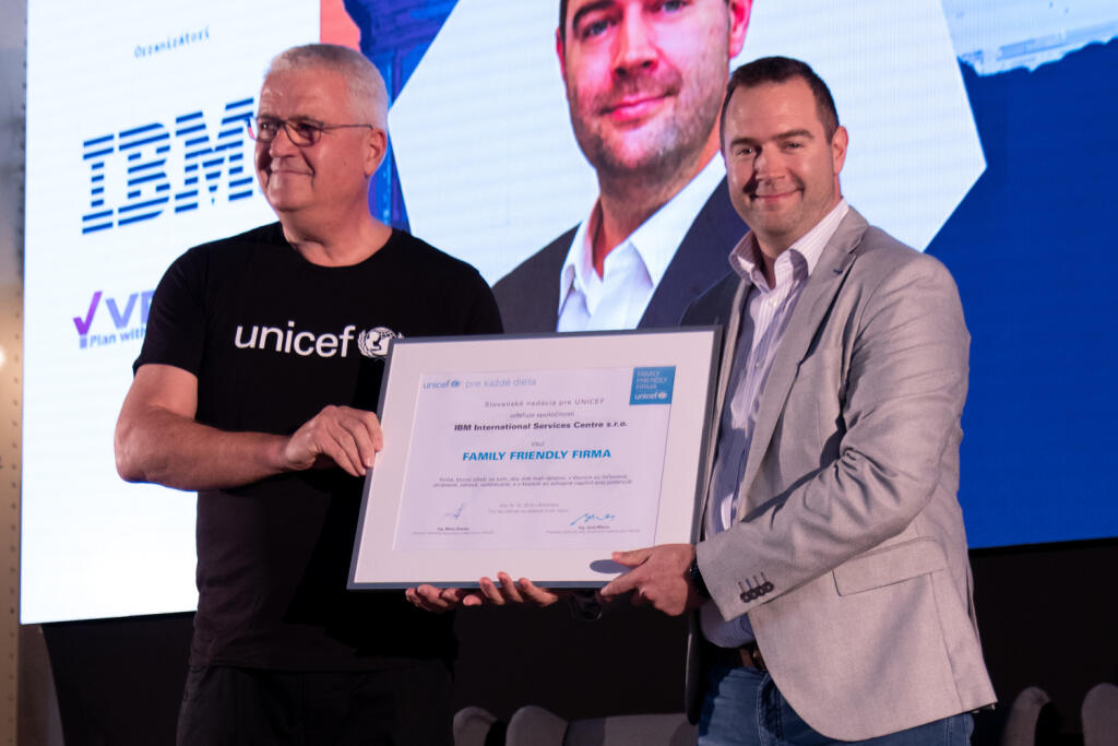 Prvá Family Friendly Firma UNICEF na Slovensku