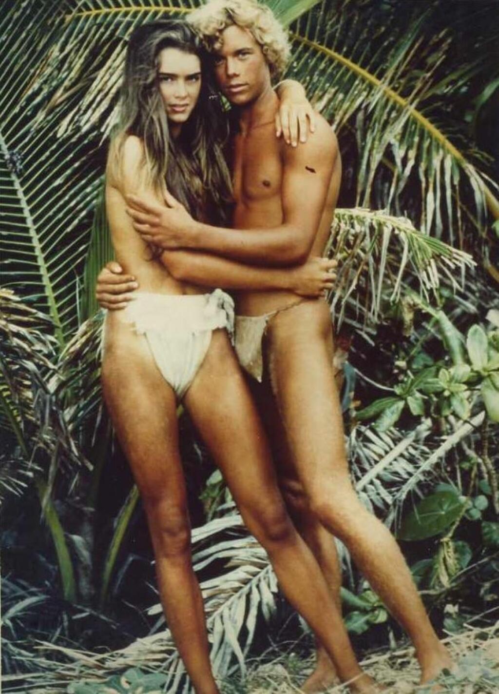 Brooke Shields vo filme Modrá lagúna.