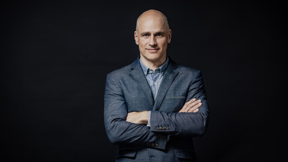 Na snímke Juraj Karpiš, slovenský ekonomický analytik, freediver, spoluzakladateľ protrhového think tanku INESS – Inštitút ekonomických a spoločenských analýz a autor bestselleru Zlé peniaze.