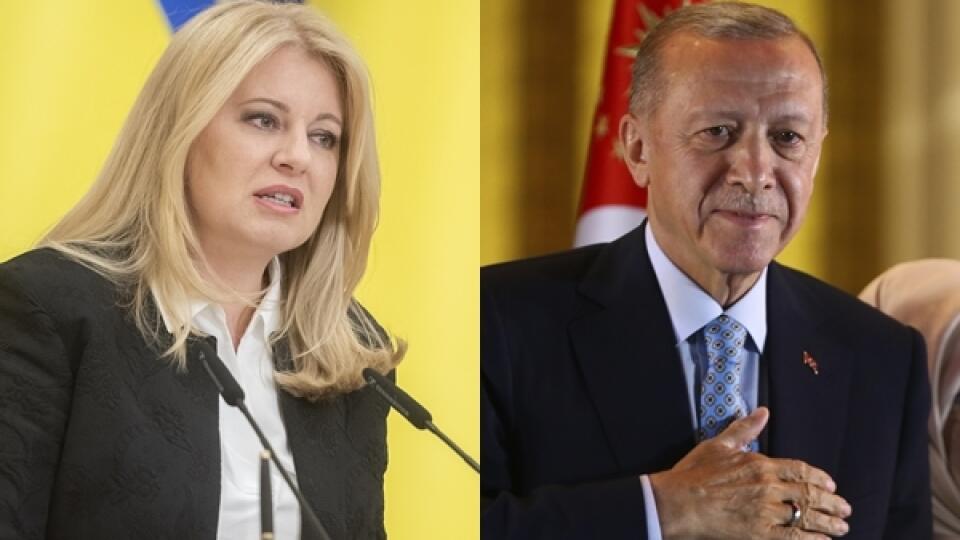 Zuzana Čaputová, Recep Tayyip Erdoğan