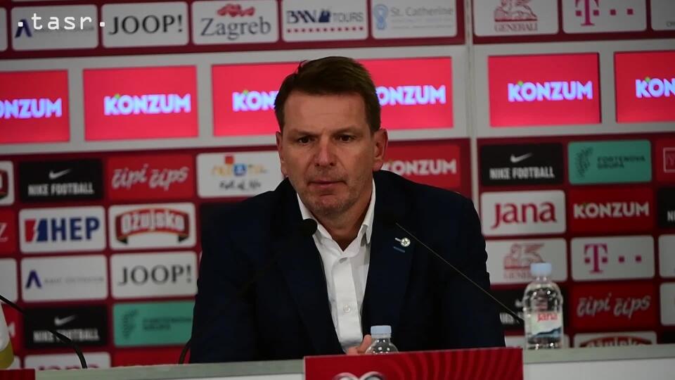 VIDEO Tréner Tarkovič zhodnotil zápas proti Chorvátsku: Hráči ukázali chrakter