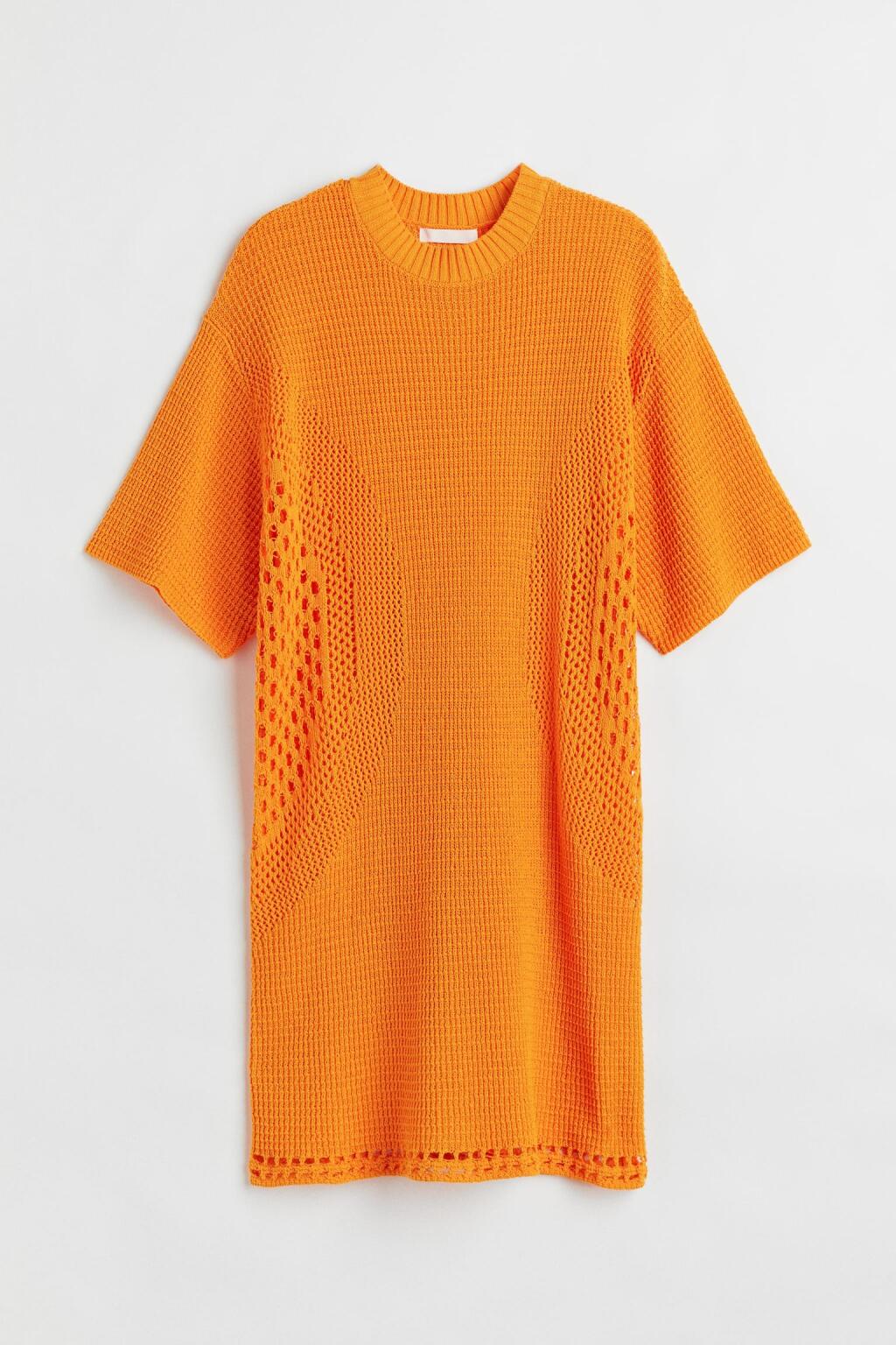 Úpletové šaty, H&M