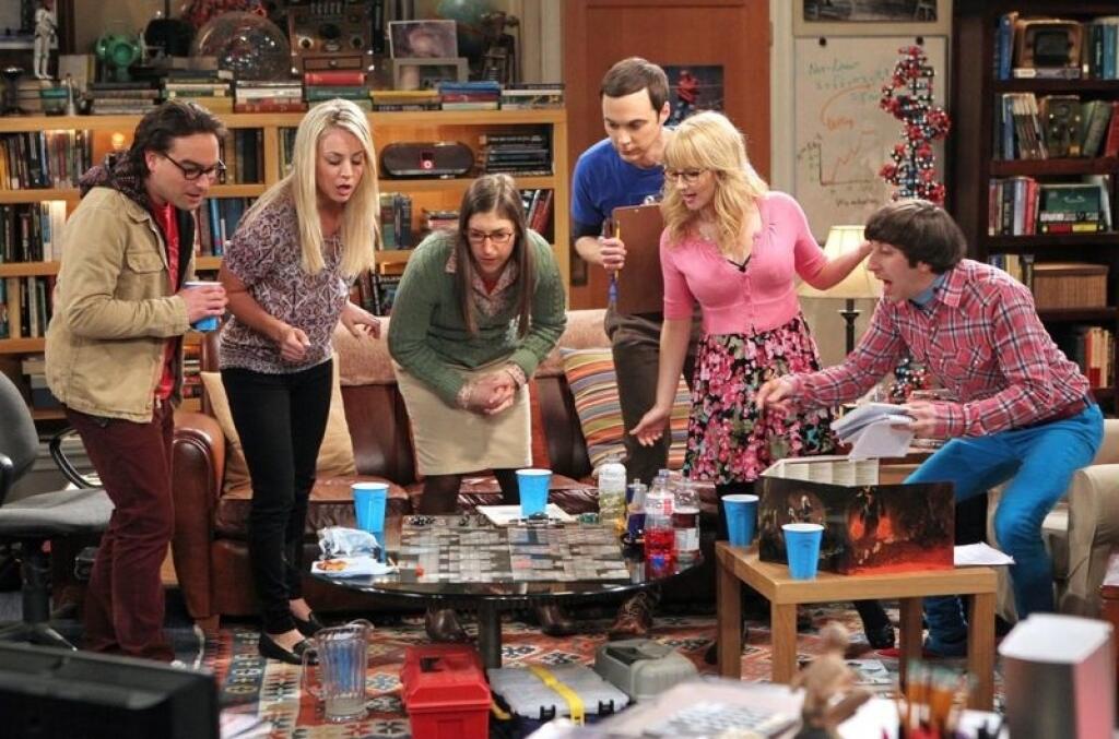 Johnny Galecki, Kaley Cuoco, Mayim Bialik, Jim Parsons, Melissa Rauch, Simon Helberg