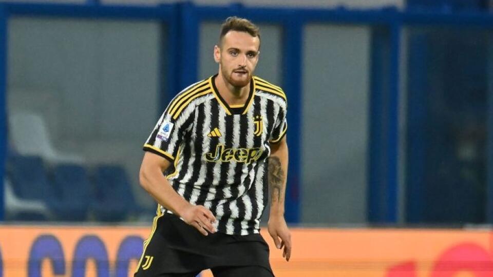 Obranca Juventusu Federico Gatti.