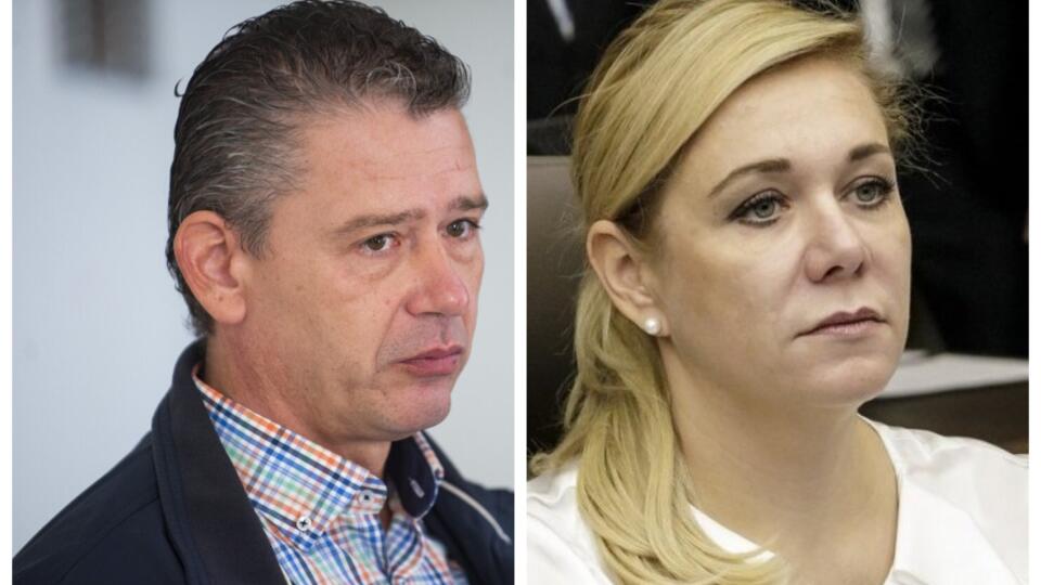 Minister vnútra Roman Mikulec a Denisa Saková.